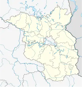 Luckenwalde is located in Brandenburg