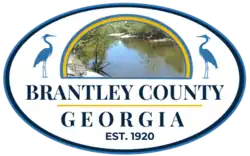 Official logo of Brantley County