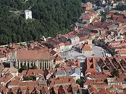 Brașov (Hungarian: Brassó, German: Kronstadt)