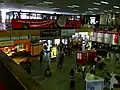 Interior of the bus station