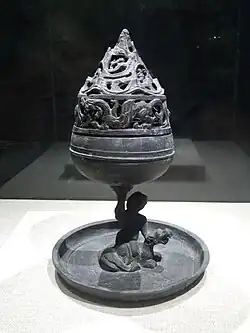 Bronze incense burner