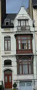 vers 1900 - Maison boulevard Général Jacques, 36, à Etterbeek, Brussels