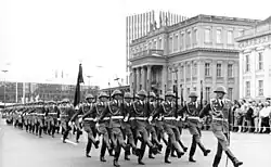 The NVA's "Great Wachaufzug" during the celebrations for the "40th Anniversary of victory and liberation from Hitler-fascism" in 1985
