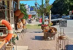 Main street of Burringbar, June 2024 (detail)