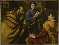 Joseph Interprets Pharaoh's Dreams, Louvre, Paris