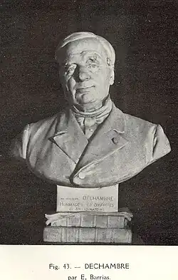 Bust of Dechambre.