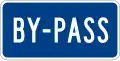 Bypass plate (blue) (United States)