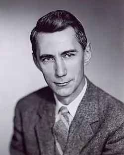 A headshot of Claude Shannon