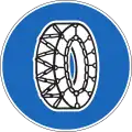 2.48 Snow chains required