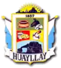 Coat of arms of Huayllay