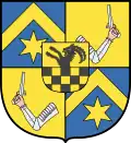 Arms of the Swedish counts Stenbock, the main branch of the family