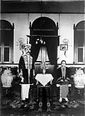 Abdul Jalil of Bulungan with the Queen consort (1940).