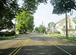 Southbound CR 551 in Auburn