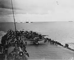 FM-2 Wildcats on USS Kitkun Bay (1944)