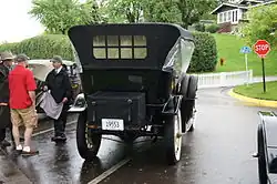 Rear view of 1912 model