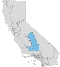 California's 12th state senate district after the 2020 redistricting cycle (went into effect for the 2022 election)