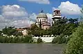 View from the left bank of the Adige