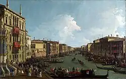 Venice, A Regatta on the Grand Canal
