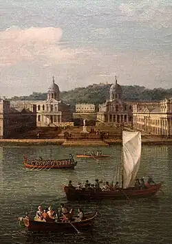 The Thames from Somerset House Terrace towards the City