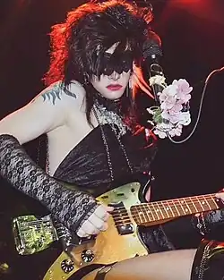 Canary Kasey performing in 2024