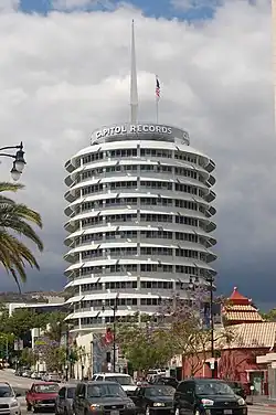 Capitol Records Building (1956-) in 2008