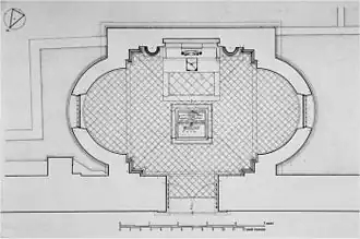 Plan of the Valmarana Chapel