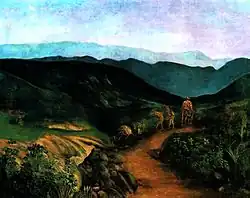 The Andes. Tempera on paper. 180 x 143&nbsp;cm., collection of the government of Zulia
