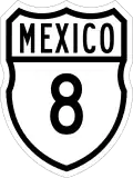 Federal Highway 8 shield