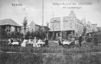 The casino and its garden, 1906.