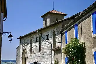 The church in Castéra-Lectourois