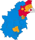 2007 results map