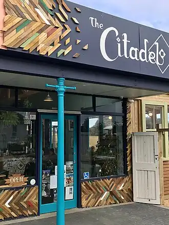 A café in Castlecliff