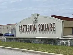 Castleton Square, the largest mall in Indiana.