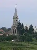 The Roman Catholic church of the town