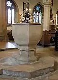 Baptismal font
