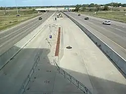 Cedar Grove Station looking down towards boarding platforms