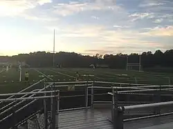 Turf field at Centennial High School