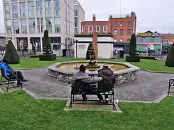 Looking north towards Chancery Street