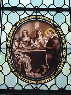 Saint Vincent with Cardinal Richelieu