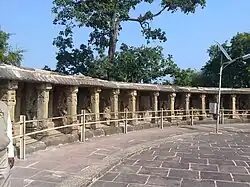 The circular wall has niches for 81 yoginis.