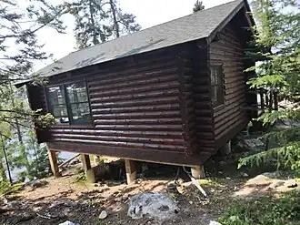 Judge's cabin exterior