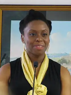 Playwright, Author and National Book Critics Circle Award winner Chimamanda Ngozi Adichie (MA, 2008)