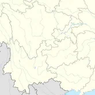 Anlong is located in Southwest China