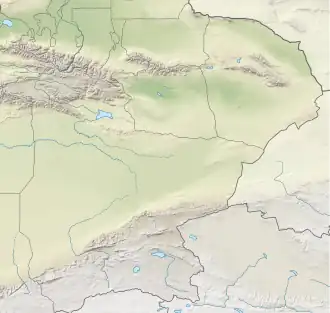 Korla is located in Bayingolin