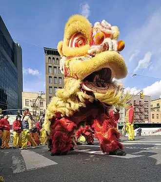Image 40Lion dance (舞狮) (from Chinese culture)