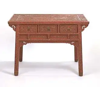 Image 46Ming table in the Victoria and Albert Museum, 1425–1436 (from Chinese culture)