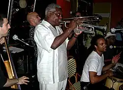 Armenteros performing at Star 64 in New York City