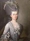 Portrait of a lady, Józef Chojnicki