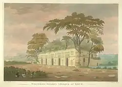 The mosque in 1808