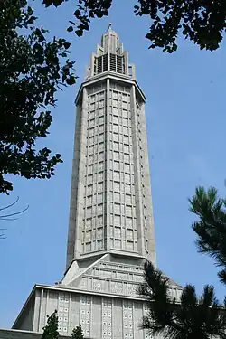 Spire of St. Joseph's Church, Le Havre (1951–58)